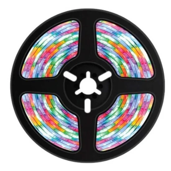 Porodo Blue RGB Light Strip Sound Reactive Lighting